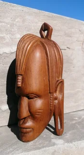 Masai Warrior Wood Carving Sculpture 1960s