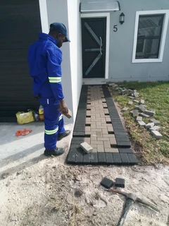 Paving installation