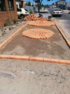 Wheat stone half brick