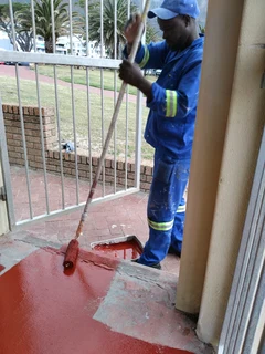 Painting and waterproofing