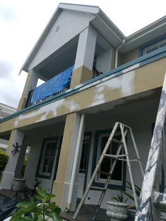 Painting and waterproofing
