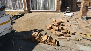 Wheat stone full bricks paving