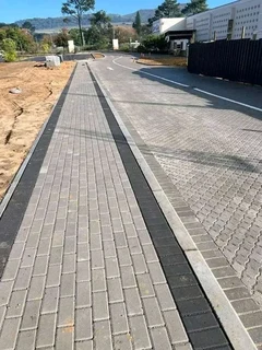 Cement bond paving