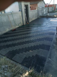 Cement bond paving