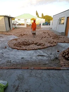 Wheat stone half brick