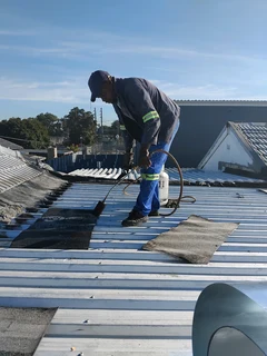 Waterproofing torching on