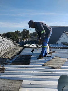 Waterproofing torching on