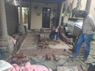 Otom full brick paving