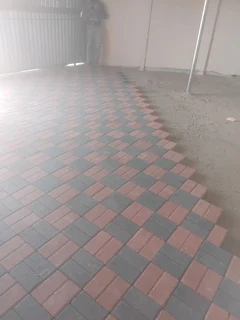 Charcoal and Red mix