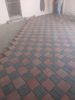 Charcoal and Red mix