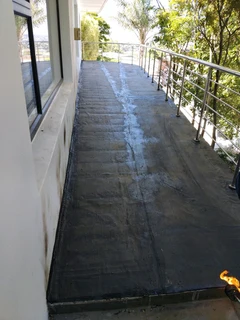 Torch on waterproofing