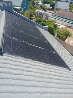 Swiming pool solar heating