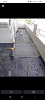 Torch on waterproofing system