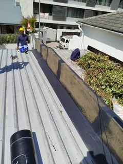 Torch on waterproofing system