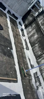 Torch on waterproofing system