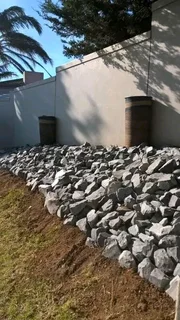 Garden decoration stones
