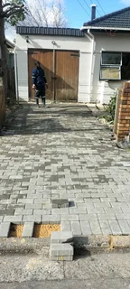 Cement bond paving