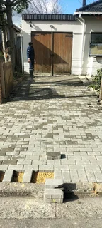 Cement bond paving