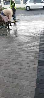 Colour mix paving
