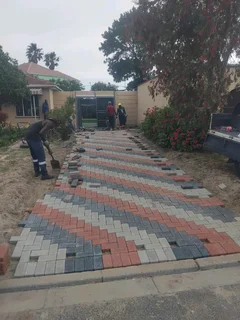 All colours bond paving