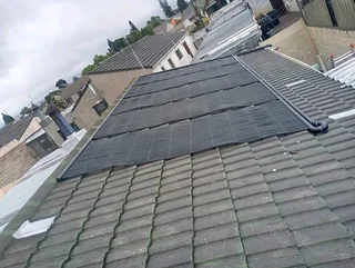 Heating pool solar panels