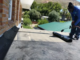 Torch on waterproofing