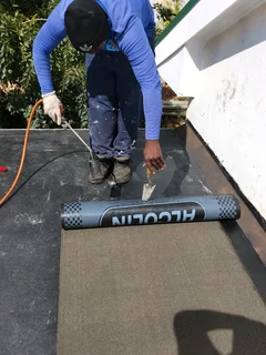 Torch on waterproofing