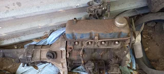 Nissan 1400 motor and gearbox