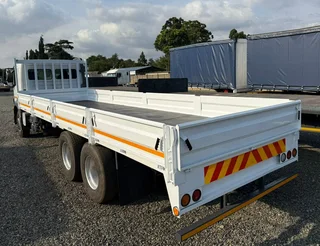 2015 Mercedes Axor 2628 6x4 Double Diff Rigid with 8.5m Dropside Body