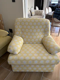 3 Seater couch and 2 single seaters