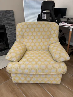 3 Seater couch and 2 single seaters