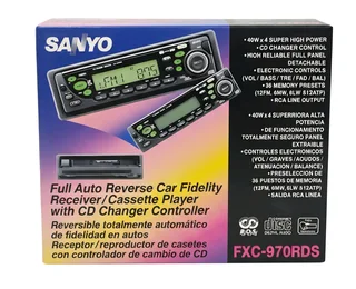Brand New Sanyo Car Radio Cassette (cassette Faulty)