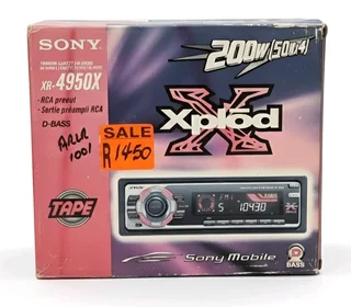 Brand New Sony Car Radio Cassette (radio Faulty)