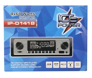 Brand New Ice Power Retro Media Player Usb/sd/bluetooth