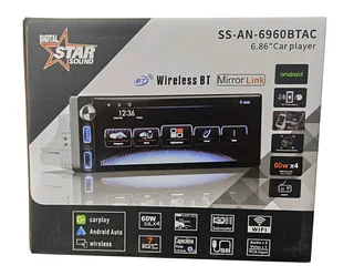 Brand New Star Sound 6.9" Single Din Multimedia Android Auto/apple Carplay