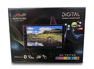 Brand New Solid Audio Double Din Multimedia Android Auto/apple Carplay