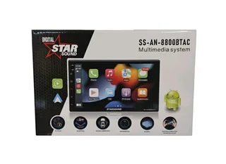 Brand New Star Sound Double Din Multimedia Android Auto/apple Carplay