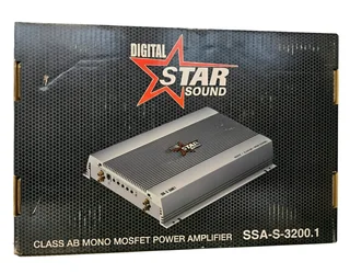 Brand New Star Sound Digital Monoblock Amplifier 3200w