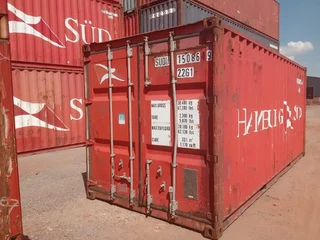 6 meter shipping containers for sale in Cape Town