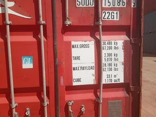6 meter shipping containers for sale in Cape Town