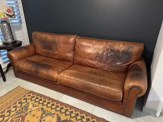 Leather Coricraft Couch