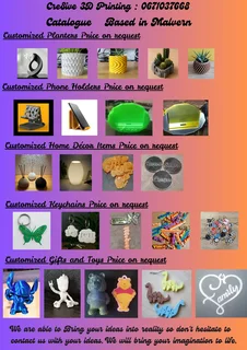 Custom made 3d Printing