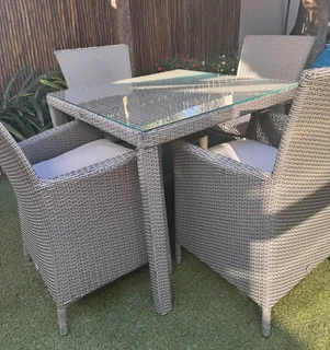 Patio table and chairs