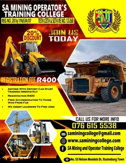 Rigging Training Course In Rustenburg, South Africa 0766155538 / 0739110468