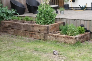 Wooden Railway Sleepers