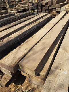 Wooden Railway Sleepers