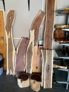 Wood slabs and planks for sale in More