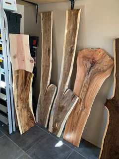 Wood slabs and planks for sale in More