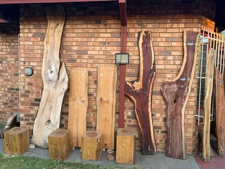 Timber slabs or wood planksfor sale in Moreletapark . Welcome to come and view.