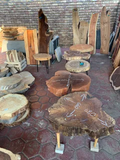 Timber slabs or wood planksfor sale in Moreletapark . Welcome to come and view.